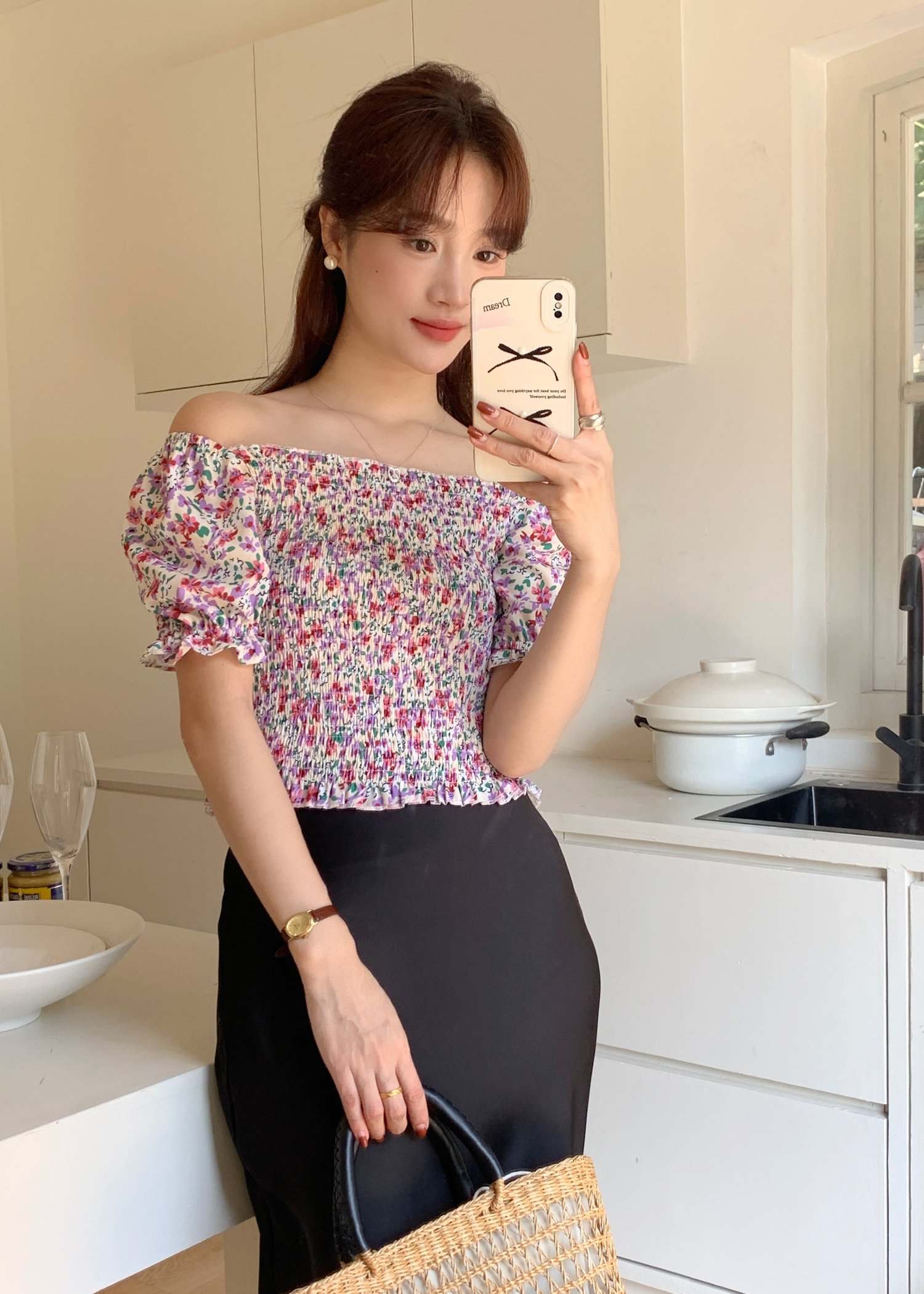 Sora Two Ways Top in Floral