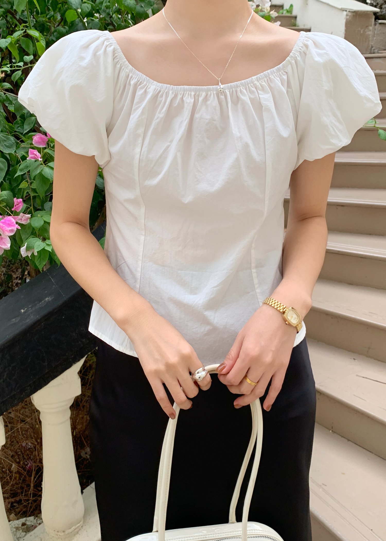 Zoe Two Ways Top in White