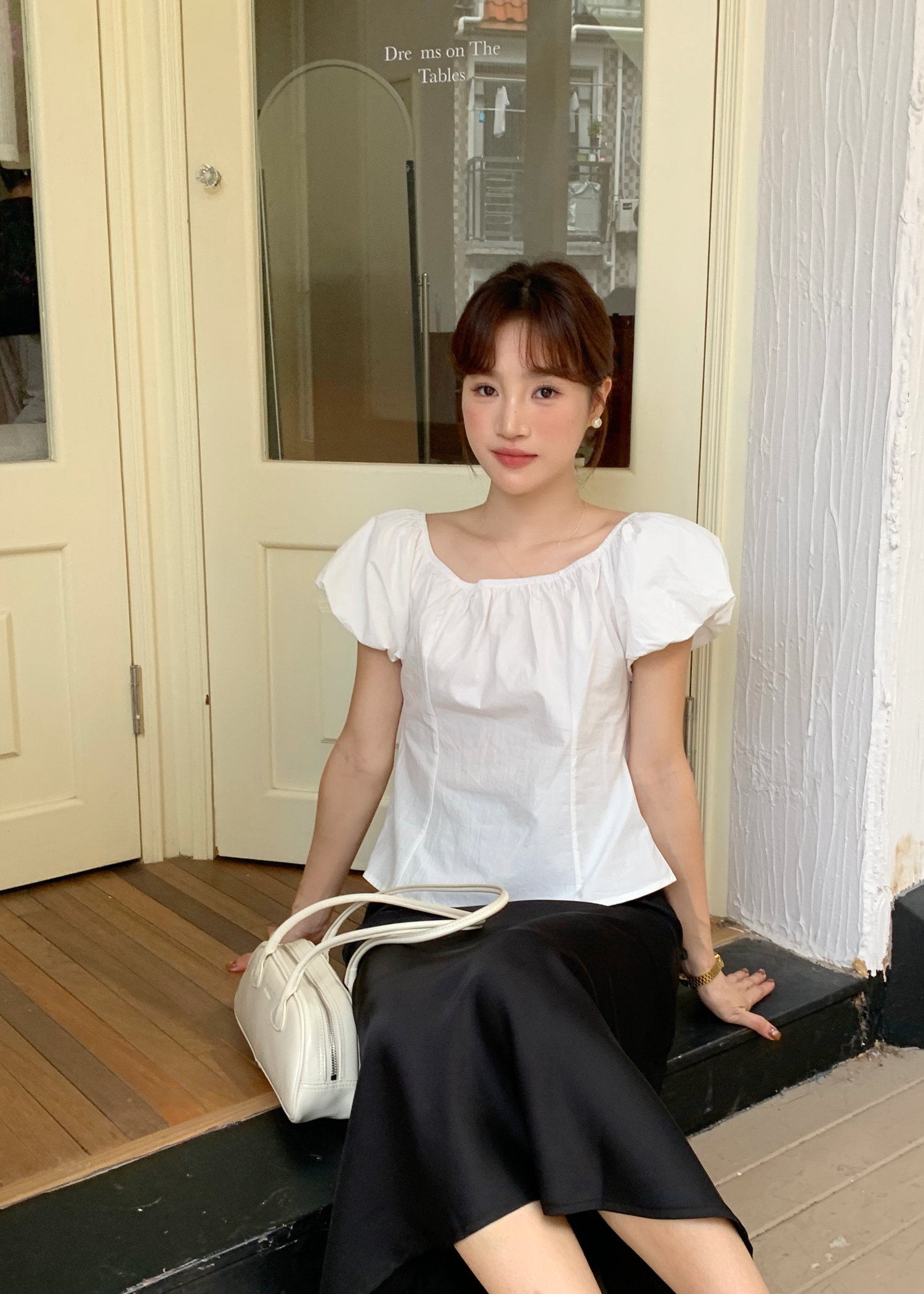 Zoe Two Ways Top in White