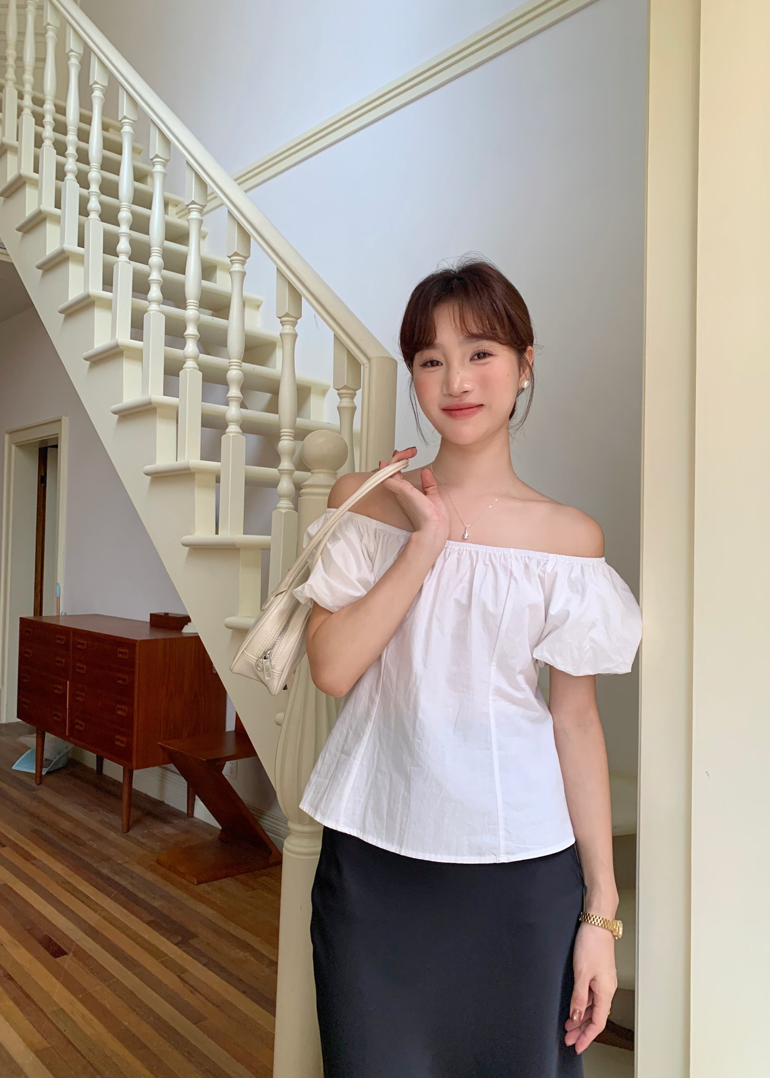 Zoe Two Ways Top in White