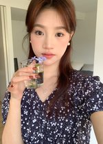 (DEFECT) Le' Reve Floral Mini Dress in Black