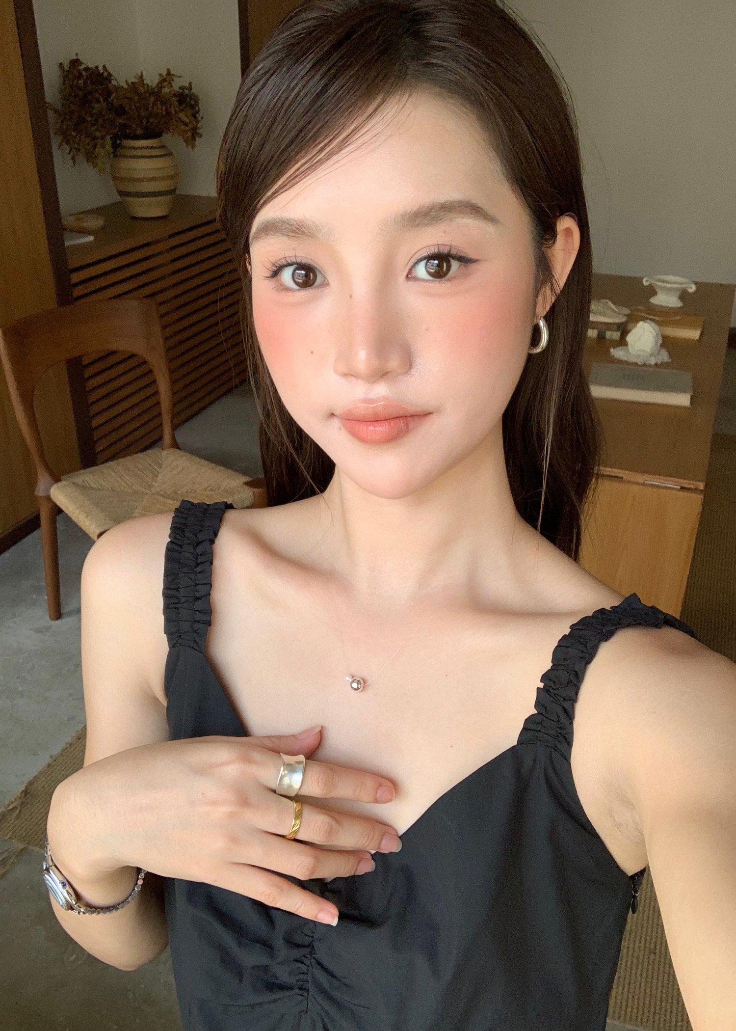 Belle Mini Dress in Black