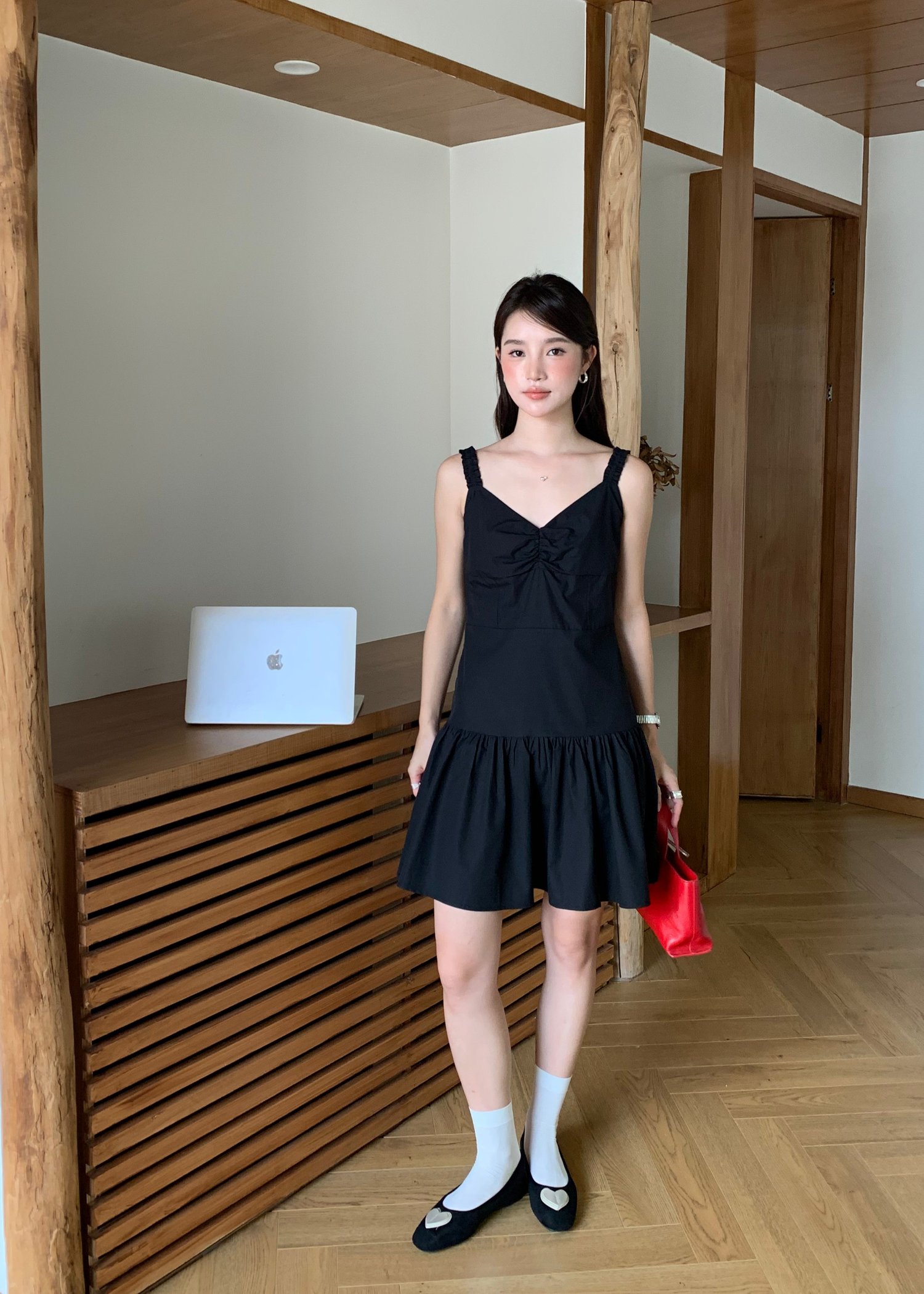 Belle Mini Dress in Black