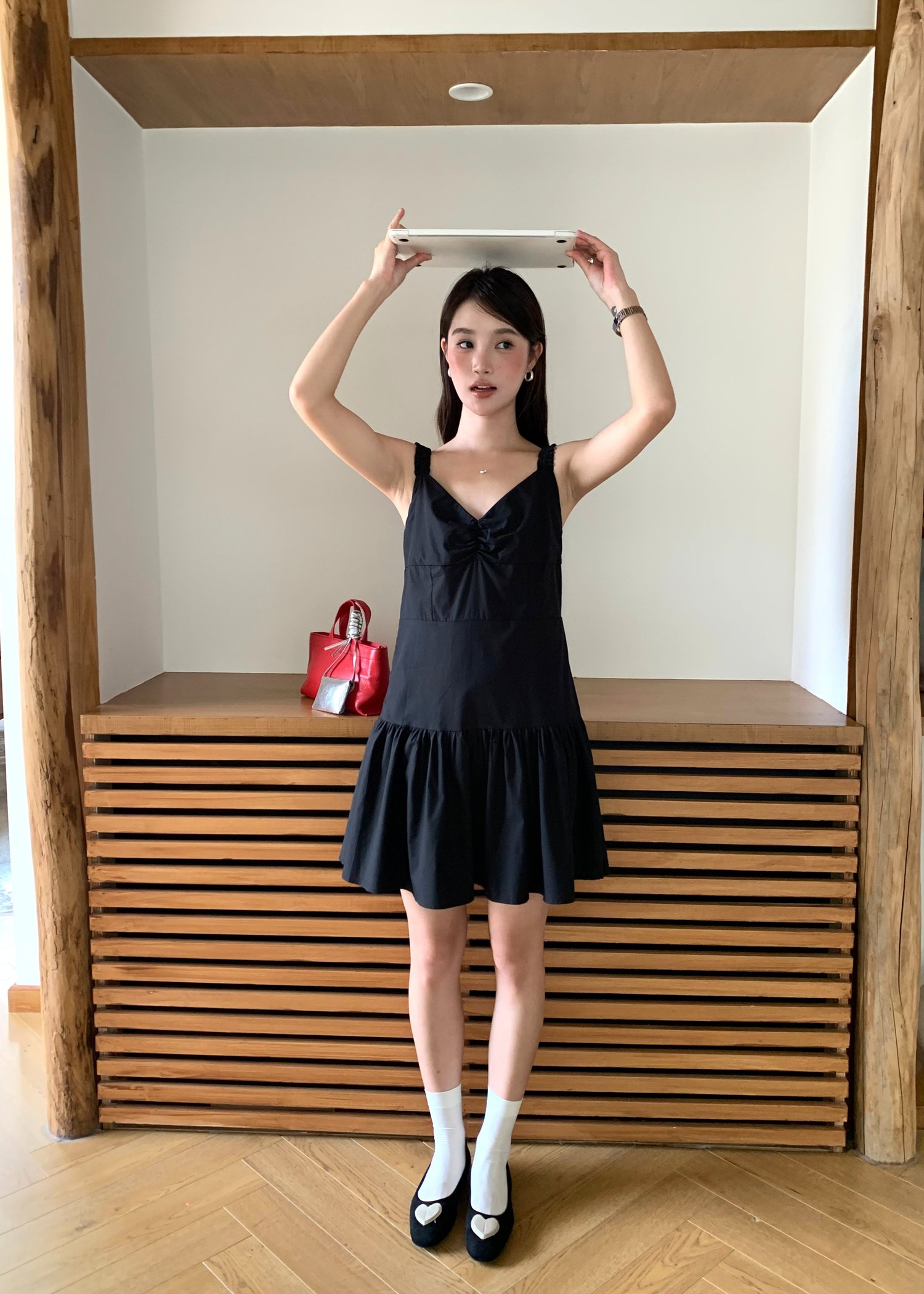 Belle Mini Dress in Black