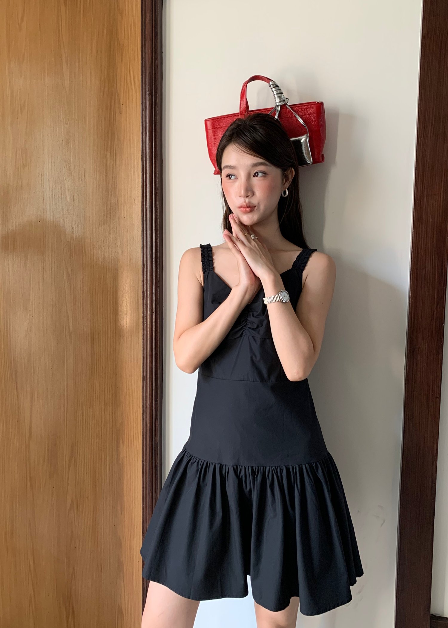 Belle Mini Dress in Black