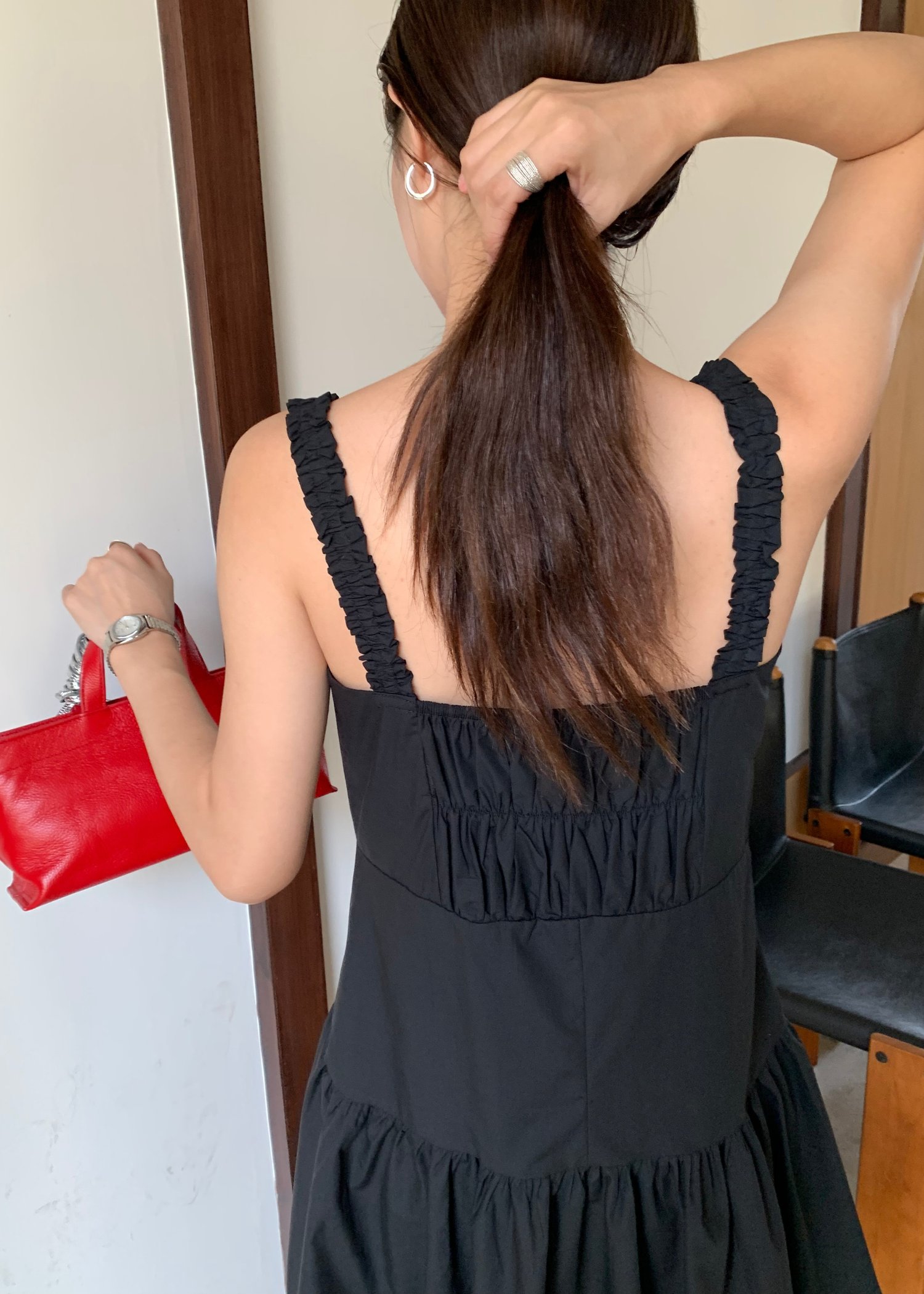 Belle Mini Dress in Black