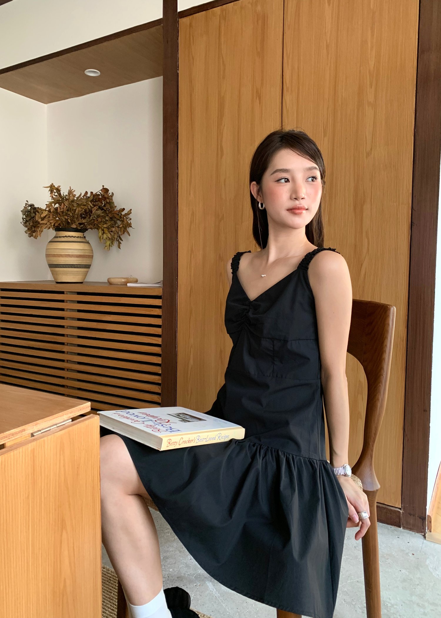 Belle Mini Dress in Black