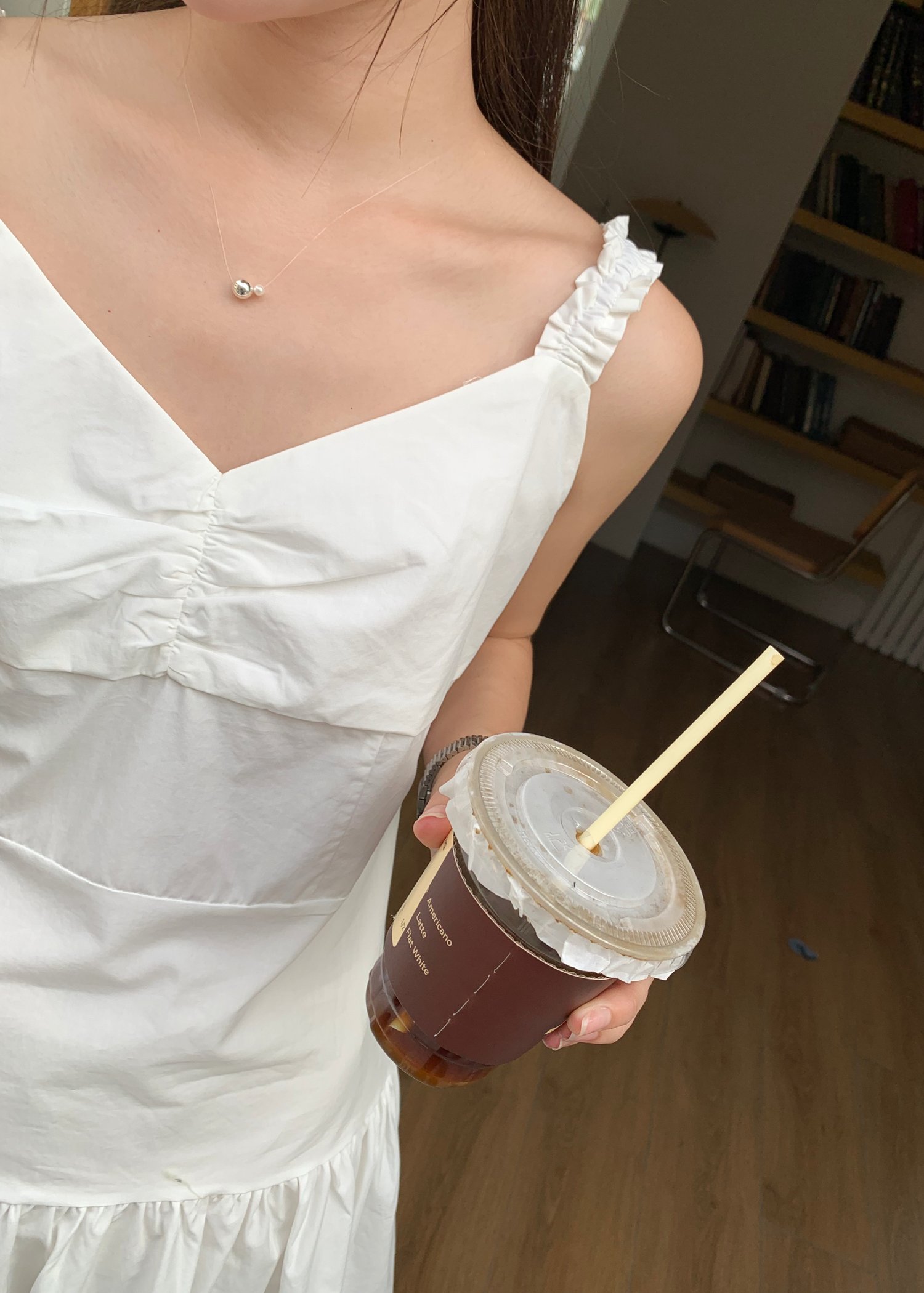 Belle Mini Dress in White