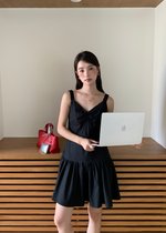 Belle Mini Dress in Black