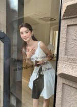 Belle Mini Dress in White