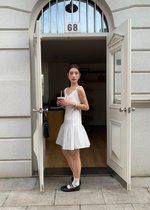 Belle Mini Dress in White