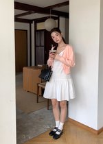 Belle Mini Dress in White