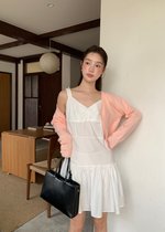 Belle Mini Dress in White