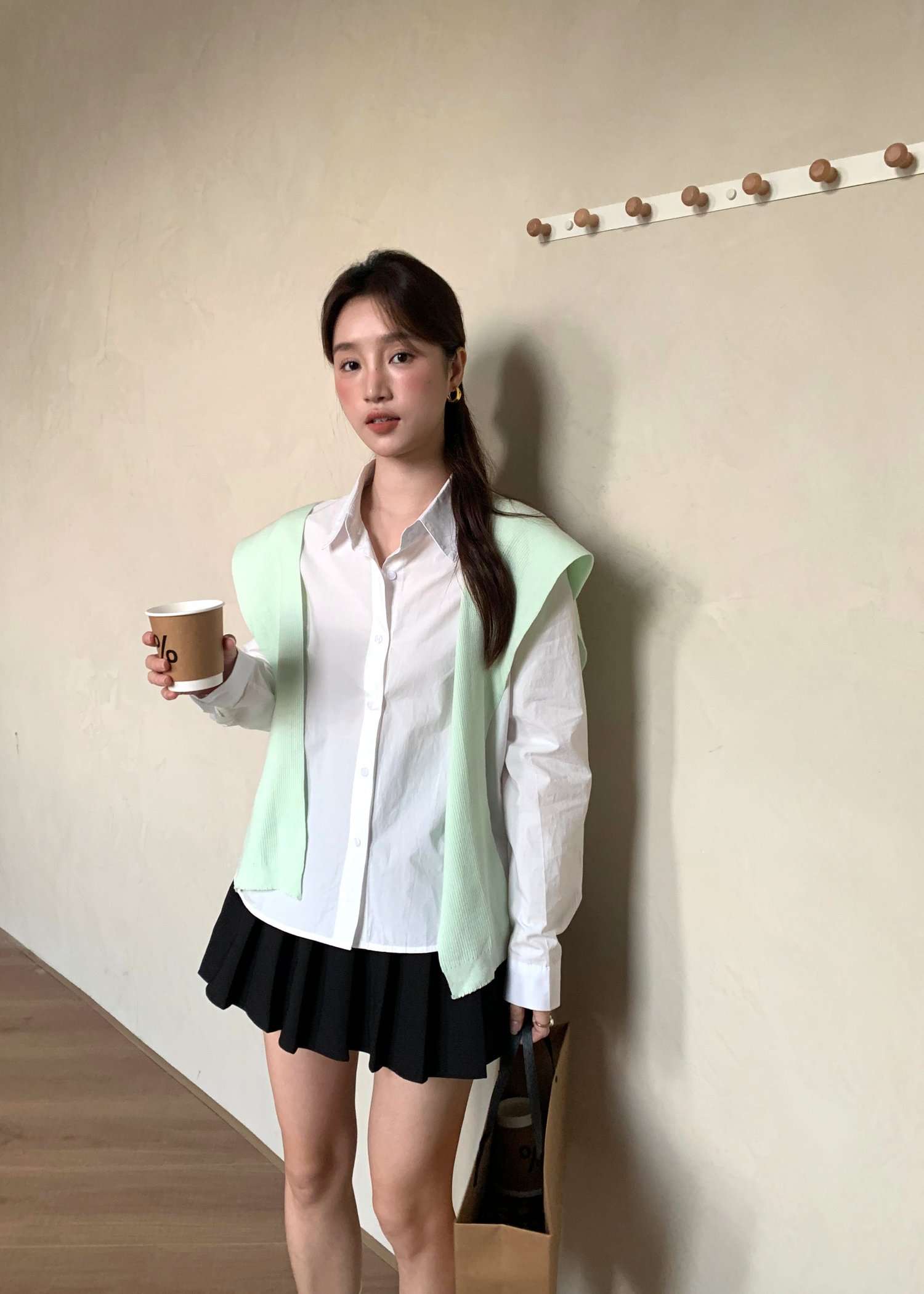 Laure Everyday Blouse in White