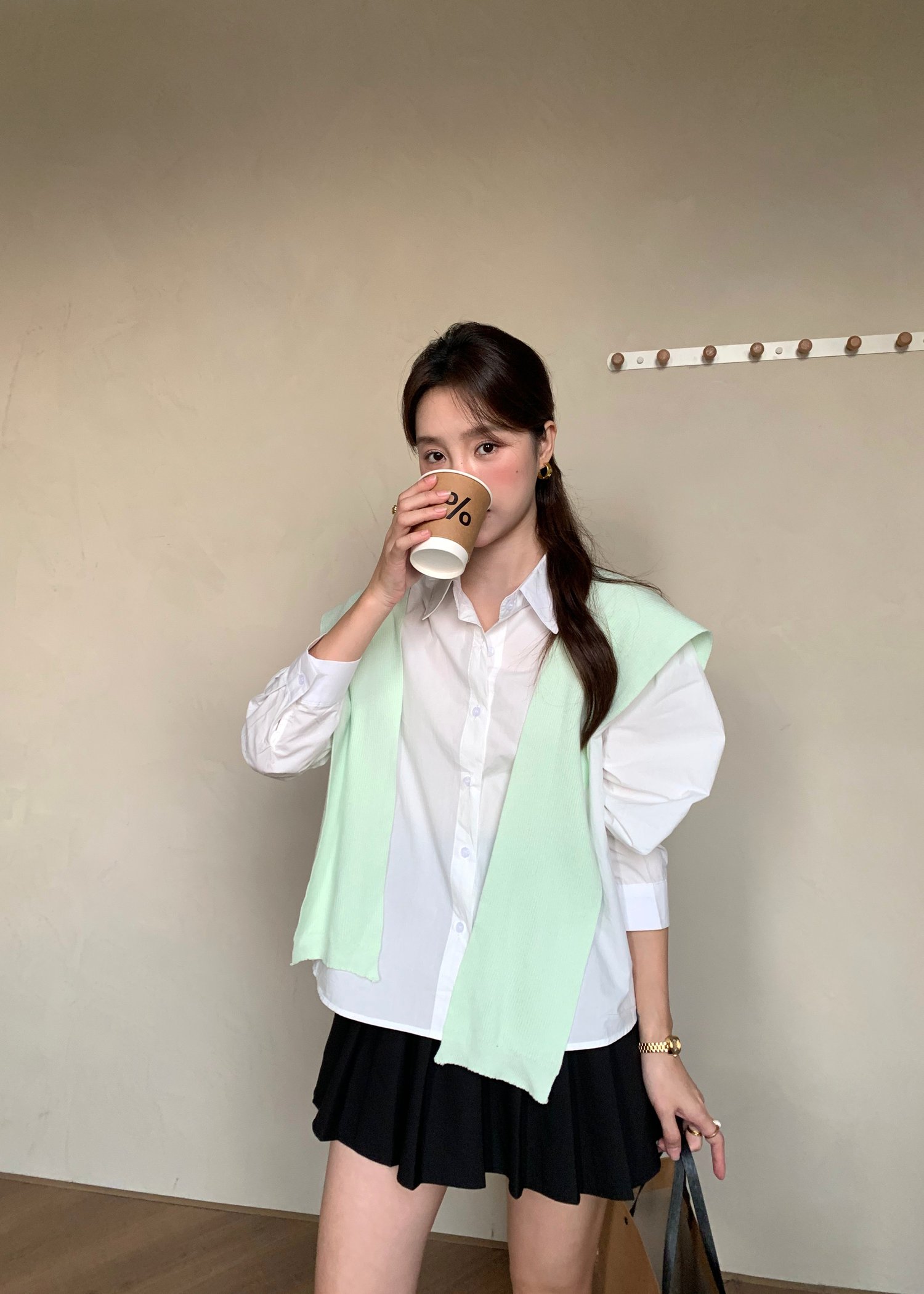 Laure Everyday Blouse in White