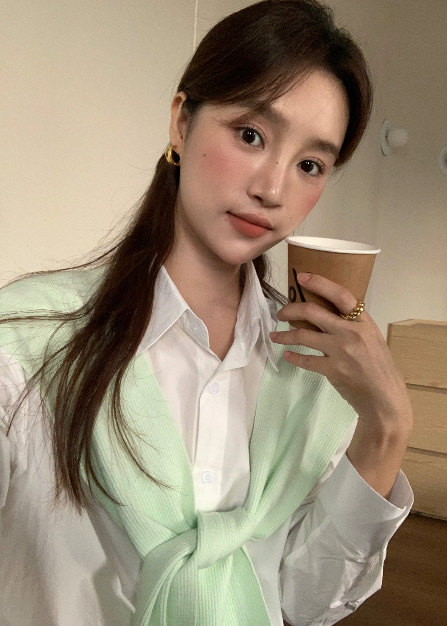 Laure Everyday Blouse in White