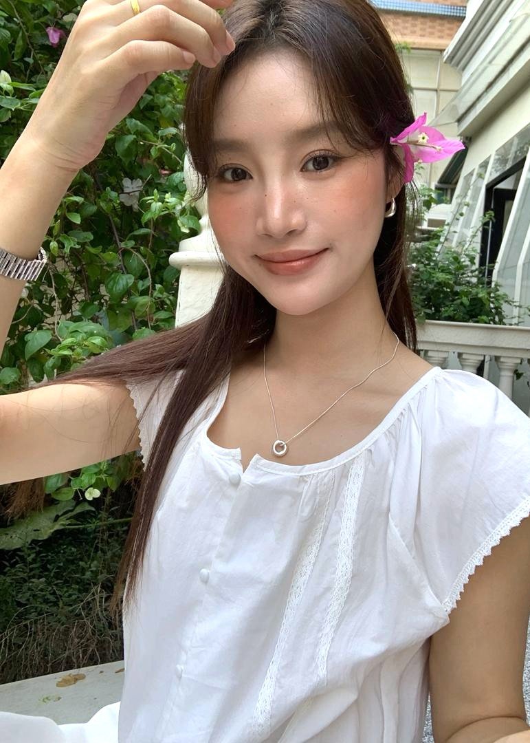 Cecilia Garden Maxi Dress in White