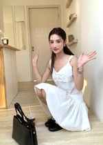 Belle Mini Dress in White