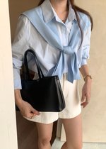 (DEFECT) Laure Everyday Blouse in Blue