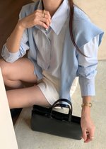 (DEFECT) Laure Everyday Blouse in Blue