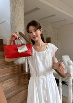 Cecilia Garden Maxi Dress in White