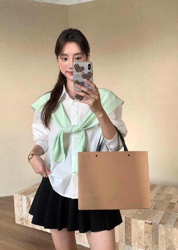 Laure Everyday Blouse in White