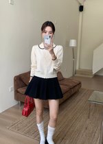 Ariel Knit Cardigan in Oat