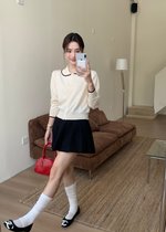 Ariel Knit Cardigan in Oat