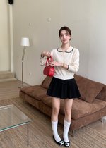 Ariel Knit Cardigan in Oat