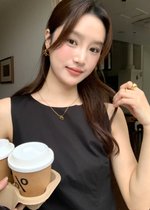 Anna Ruffles Mini Dress in Black