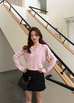 (DEFECT) Jamie Long Sleeve Knit Top in Light Lilac