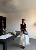 (DEFECT) Nera Cami Knit Top in Black