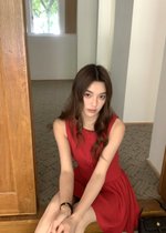 Diana Fleur Mini Dress in Red