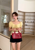 (DEFECT) Colette Ruffles Blouse in Mustard Yellow