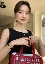 Grace A-line Mini Dress in Black