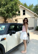 Estelle Tweed Top in Pink