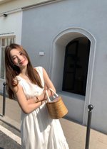 L' Amour Garden Lacey Dress in White