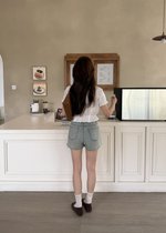 Carol Lacey Blouse in White