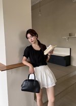 Carol Lacey Blouse in Black