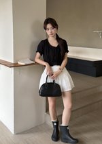 Carol Lacey Blouse in Black