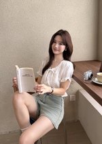 Carol Lacey Blouse in White