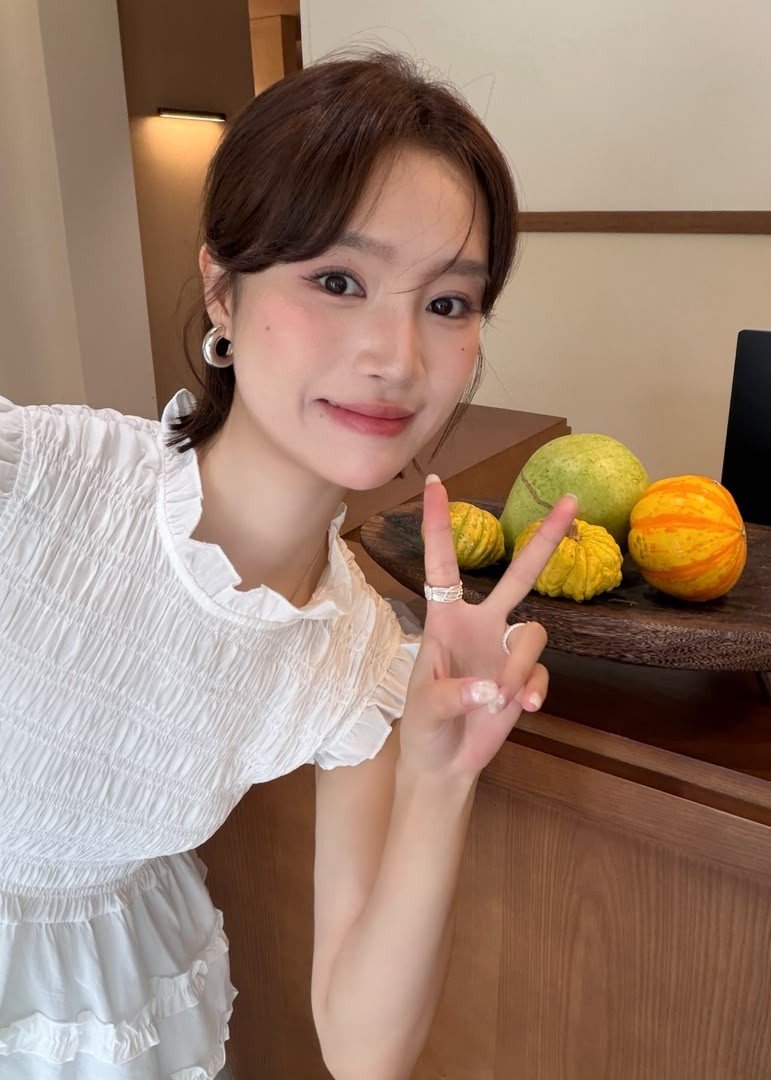 Emmie Ruffles Blouse in White