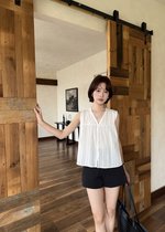 Cynthia Lacey Blouse in White