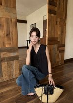 Cynthia Lacey Blouse in Black