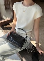 Elene Everyday Knit Top in White