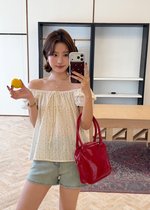 Rena Floral Blouse in White
