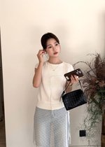 Elene Everyday Knit Top in White
