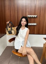 Yeon Floral Lacey Top in White