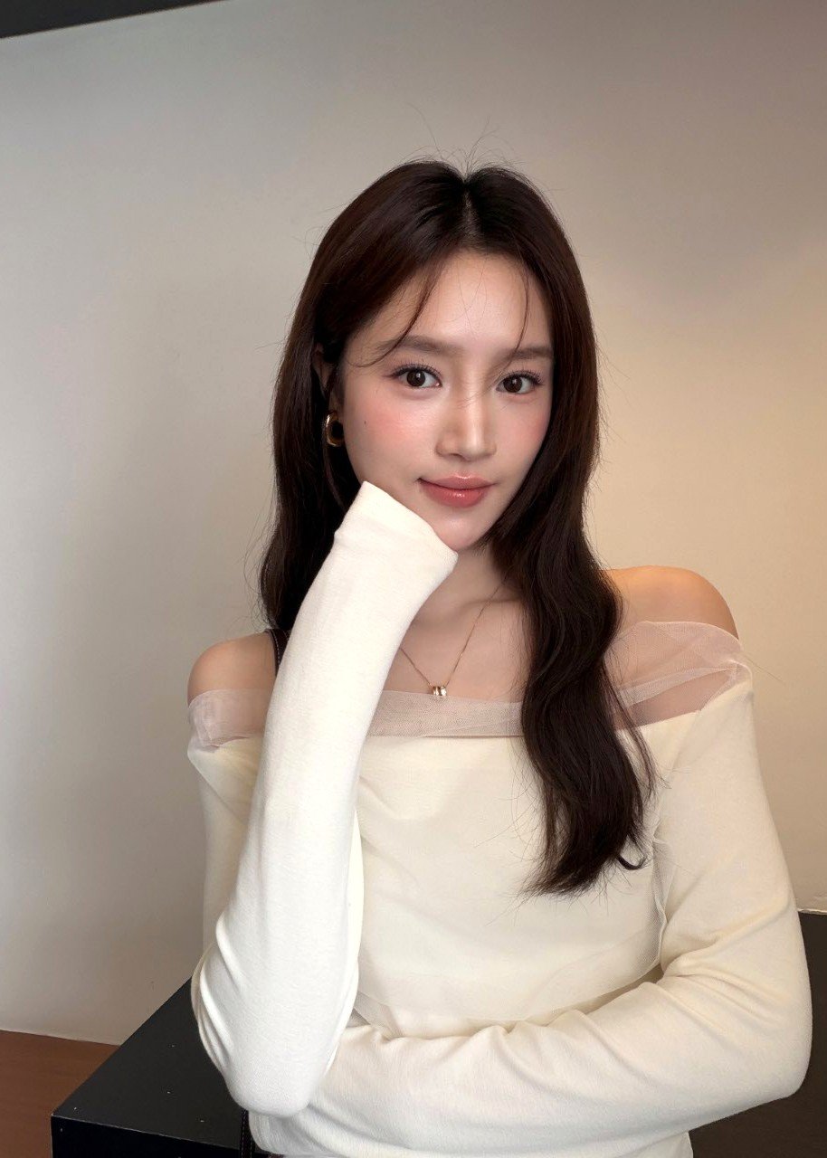 Lydia Mesh Top in Cream