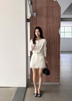 Serene Knit Cardigan in White